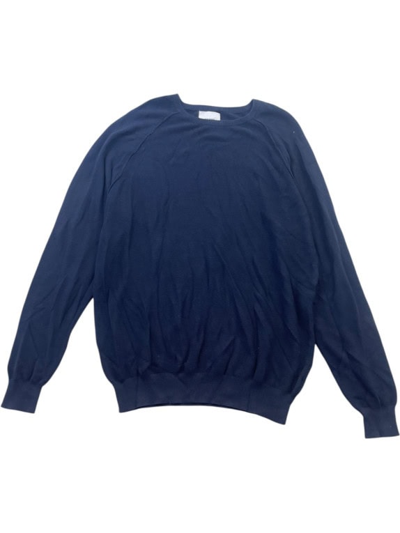 OLD NAVY ΠΛΕΚΤΟ ΠΟΥΛΟΒΕΡ MINIMAL NAVY ΑΝΤΡΙΚΟ PRE OWNED XXL