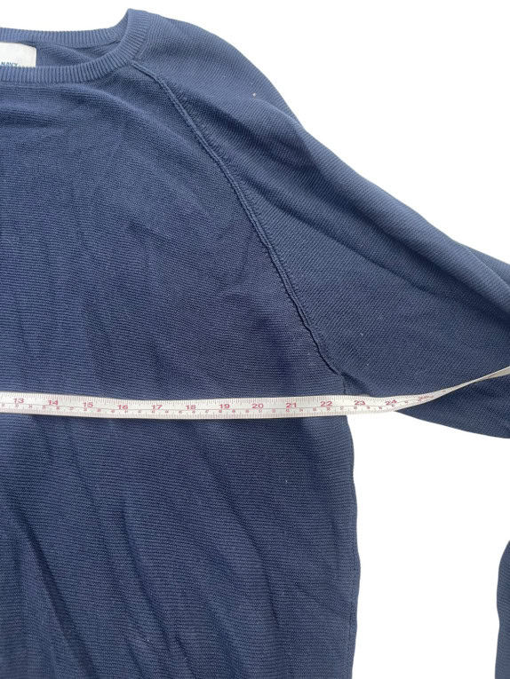 OLD NAVY ΠΛΕΚΤΟ ΠΟΥΛΟΒΕΡ MINIMAL NAVY ΑΝΤΡΙΚΟ PRE OWNED XXL