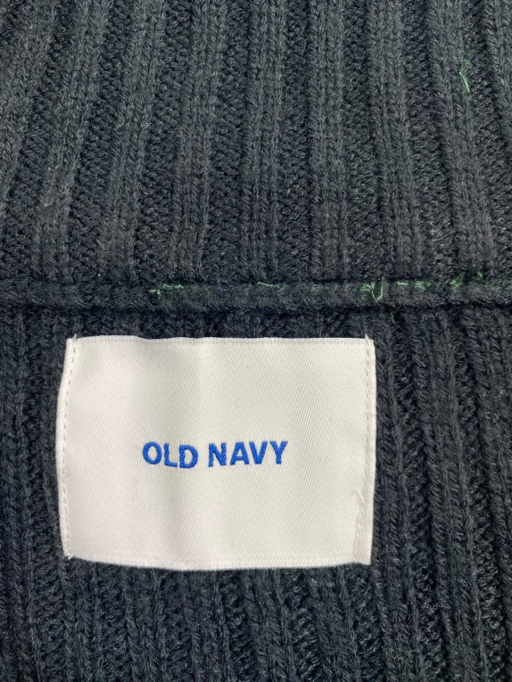 Old Navy Πλεκτό Ζιβάγκο Half-Zip Ribbed Ανδρικό 3XL
