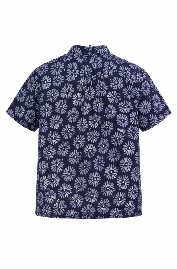 OLD NAVY ΠΟΥΚΑΜΙΣΟ GRAPHIC ΜΠΛΕ ΑΝΤΡΙΚΟ PRE OWNED XXL