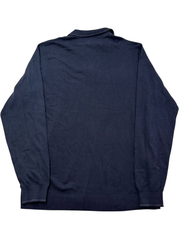 OLD NAVY HALF ZIP SWEATER MINIMAL NAVY MENS PRE OWNED XL