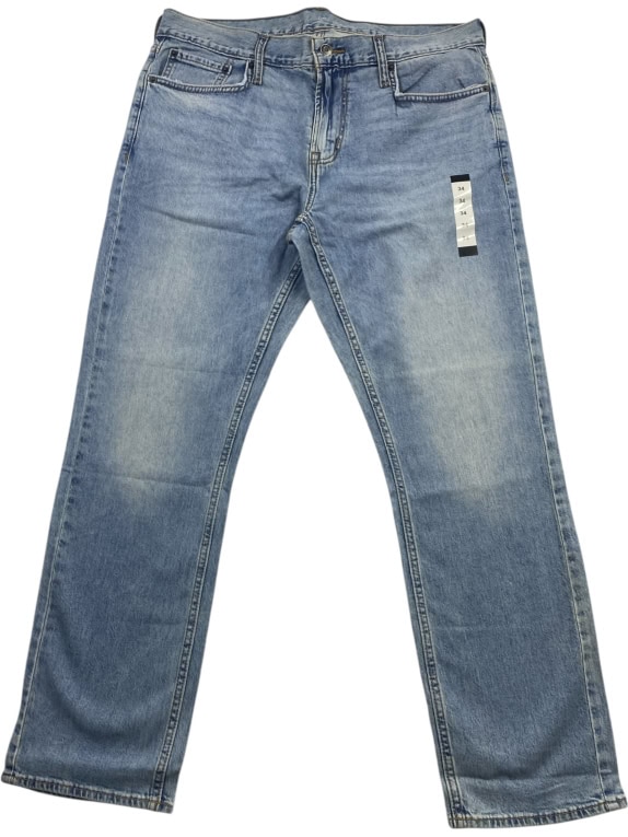 OLD NAVY Τζιν Παντελόνι Slim Built-In Flex Light Wash Μπλε Ανδρικό Μέγεθος 34x30 (XL)