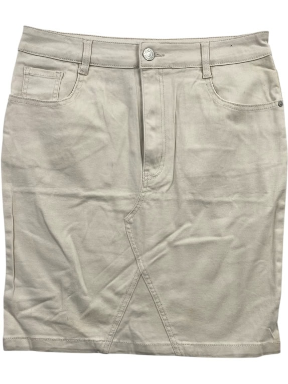 OLD NAVY Vintage Denim Φούστα με Logo Μπεζ Γυναικείο M