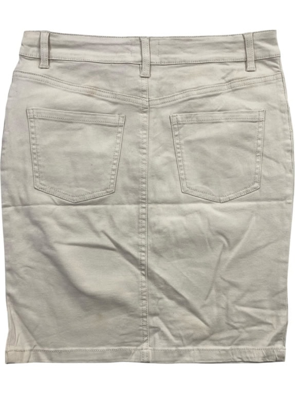 OLD NAVY Vintage Denim Φούστα με Logo Μπεζ Γυναικείο M