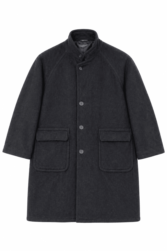 1980s OLIVER HERRINGTON COAT BLACK MEN PRE OWNED XL