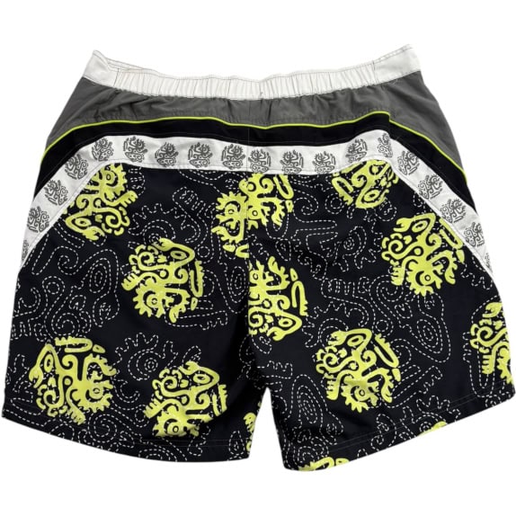 OLYMPIA Costume shorts graphic grigio da uomo usato