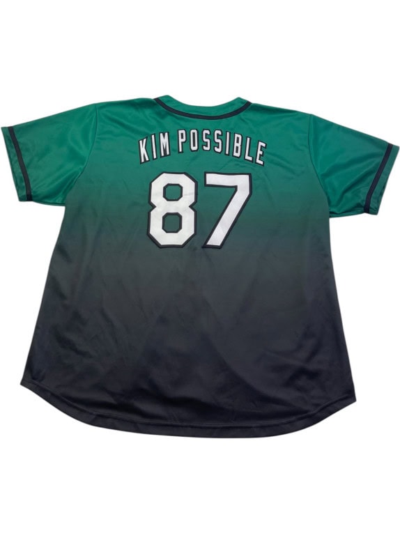 ONE NEMESIS BASEBALL JERSEY GRAPHIC ΠΡΑΣΙΝΟ ΑΝΔΡΙΚΟ PRE OWNED