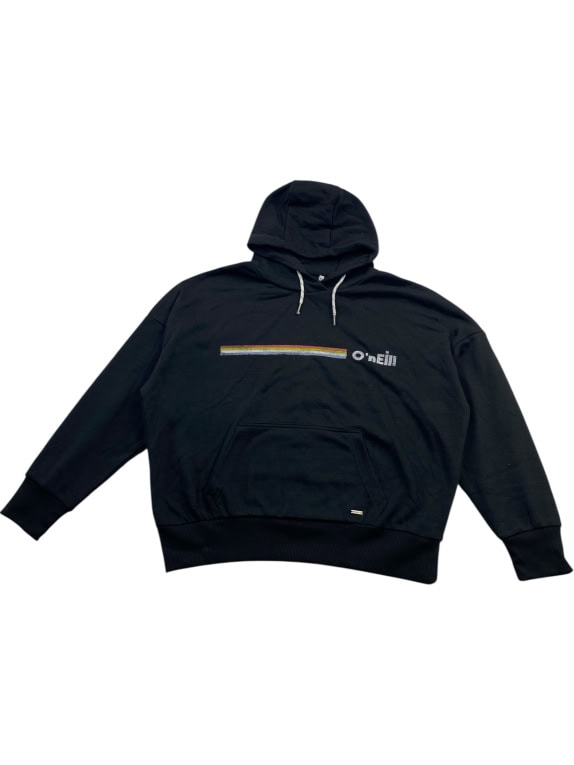 Felpa con cappuccio da donna O\'NEILL stile vintage surf con logo nera L