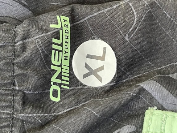 ONeill ΜΑΓΙΟ ΣΟΡΤΣ GRAPHIC ΜΑΥΡΟ ΑΝΤΡΙΚΟ PRE OWNED XL