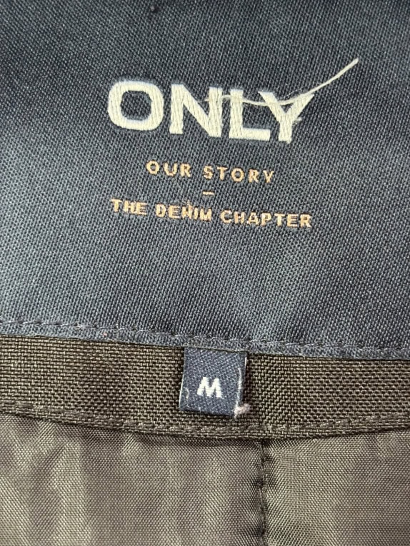 ONLY ΠΑΡΚΑ UTILITY ΜΑΥΡΟ ΓΥΝΑΙΚΕΙΟ PRE OWNED M
