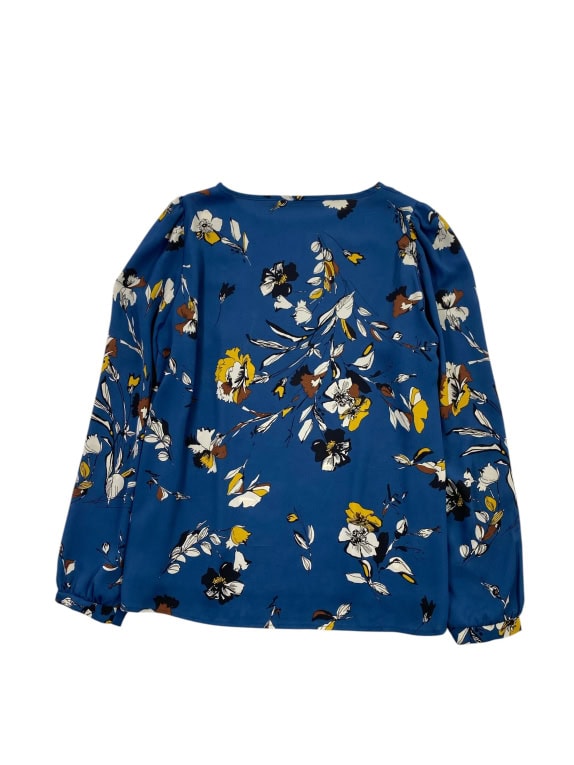 Operà Fashion Blusa da donna con stampa floreale blu da donna M
