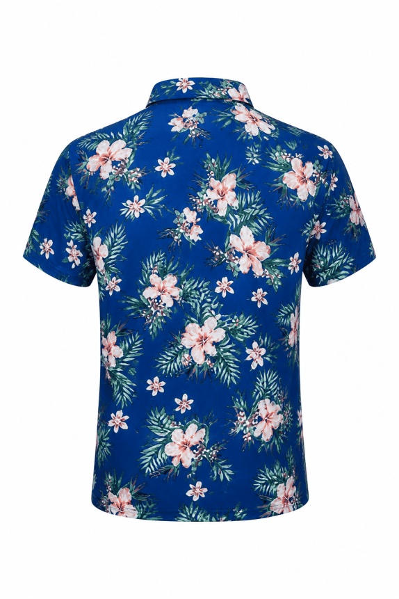 ORIGINAL USE SHIRT TROPICAL BLUE MEN PRE OWNED M