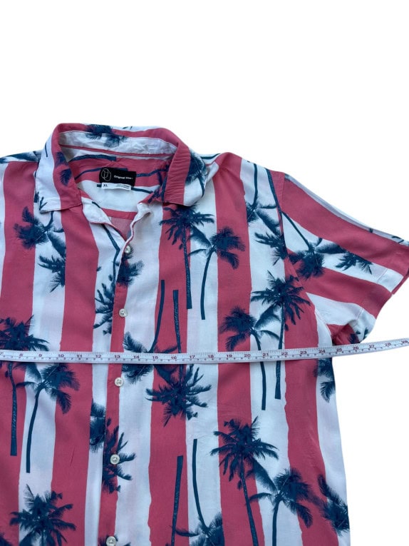 ORIGINAL USE CAMICIA RETRO MULTICOLORE UOMO PRE OWNED L