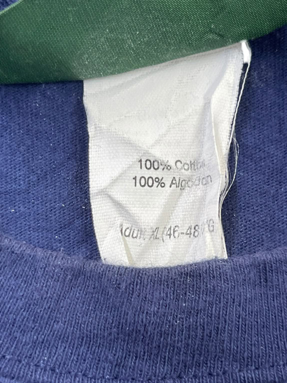 OUTDOOR LIFE 90s ΜΑΚΡΥΜΑΝΙΚΗ ΜΠΛΟΥΖΑ GRAPHIC NAVY ΑΝΤΡΙΚΟ PRE OWNED 3XL