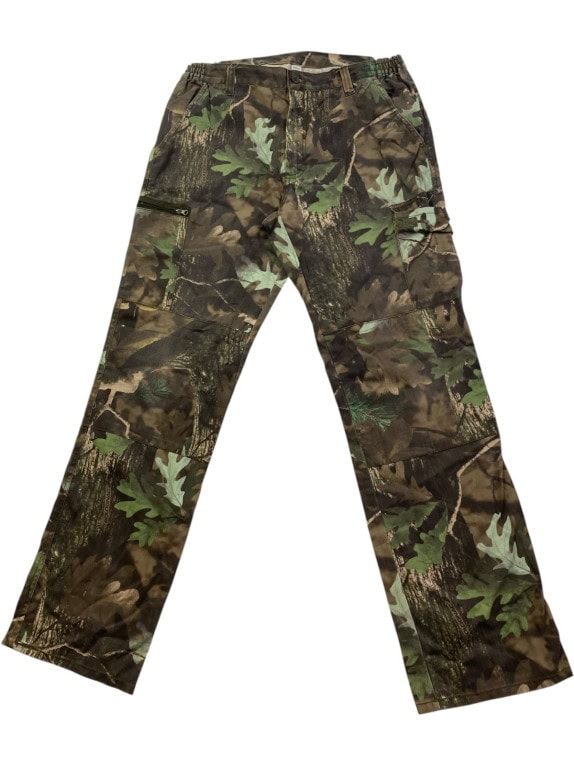 OXYLANE ΠΑΝΤΕΛΟΝΙ CARGO UTILITY OLIVE CAMO ΑΝΤΡΙΚΟ PRE OWNED L