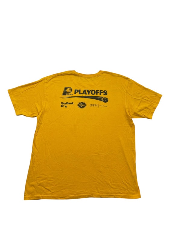 PACERS GRAPHIC TEE ATHLETIC GOLD UNISEX PRE OWNED XL