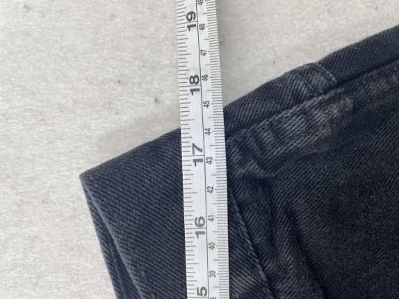 PACO SPORT SHORTS DENIM VINTAGE NERO UOMO PRE OWNED L