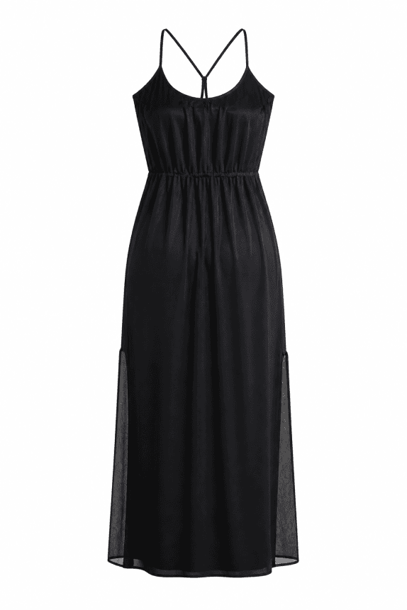 PAGE ONE DRESS MINIMAL BLACK WOMEN PRE OWNED M