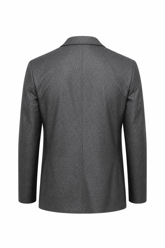 PAL ZILERI GIACCA BLAZER MOTIVO GRIGIO UOMO PRE OWNED L
