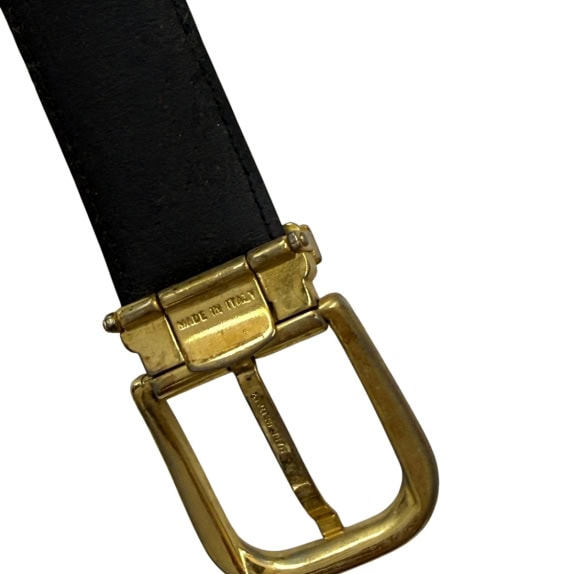 Pancaldi ζώνη leather vintage καφέ ΑΝΤΡΙΚΟ one size pre-owned