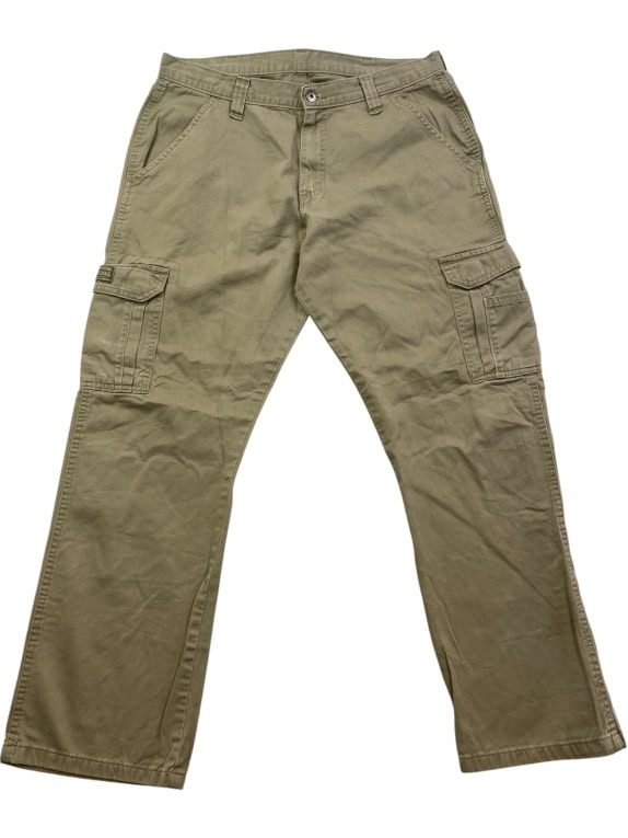 CARGO PANTS KHAKI STREETWEAR UNISEX L