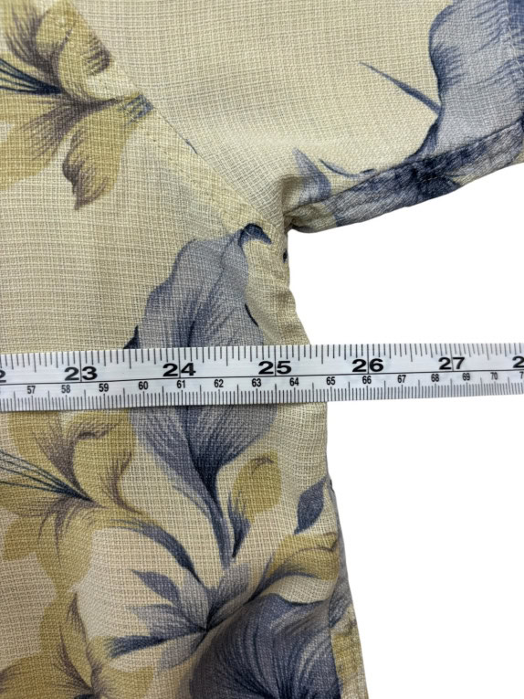 PARADISE COLLECTION ΠΟΥΚΑΜΙΣΟ FLORAL BEIGE ΑΝΤΡΙΚΟ PRE OWNED L