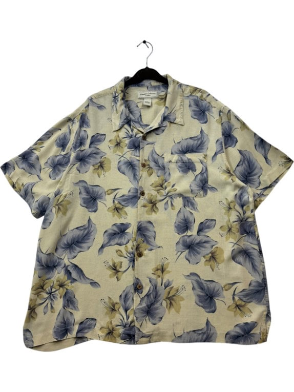 PARADISE COLLECTION ΠΟΥΚΑΜΙΣΟ FLORAL BEIGE ΑΝΤΡΙΚΟ PRE OWNED L