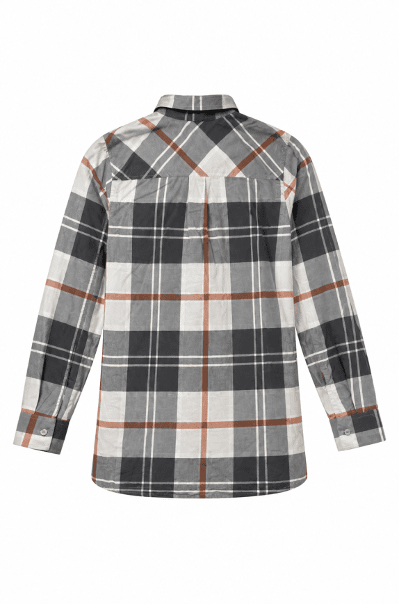 PATAGONIA CAMICIA CHECKED NERO GRIGIO UOMO PRE OWNED M