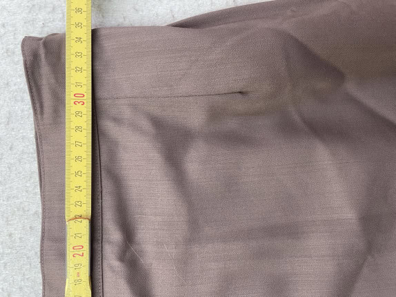 LOUIS FERAUD SKIRT MINIMAL BROWN WOMEN PRE OWNED S