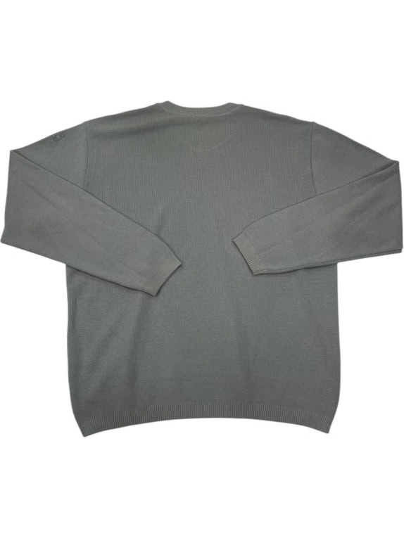 PAUL & SHARK ΠΛΕΚΤΟ ΠΟΥΛΟΒΕΡ V-NECK ΣΕ ΑΠΑΛΟ ΓΚΡΙ - XL