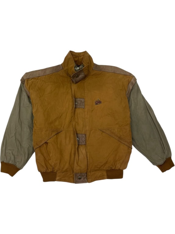 PAUL & SHARK GIACCA YACHTING VINTAGE CAMMELLO/OLIVA