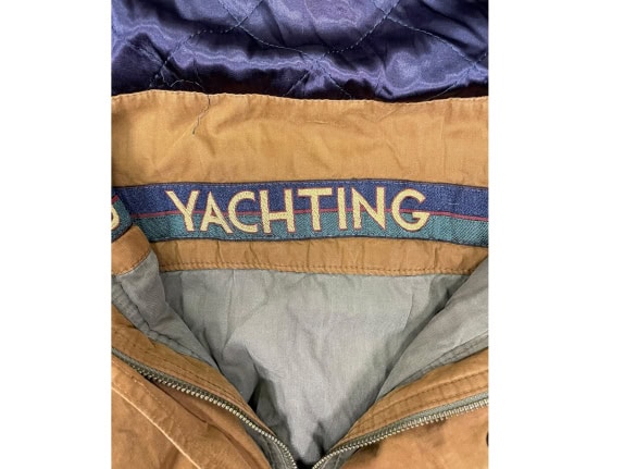 PAUL & SHARK GIACCA YACHTING VINTAGE CAMMELLO/OLIVA