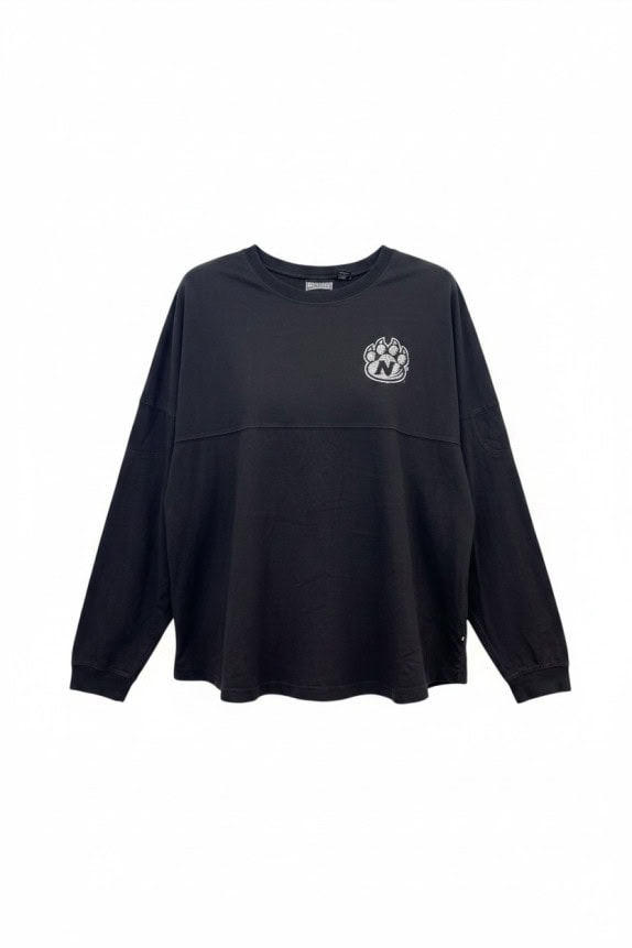 PENNANT MAGLIA A MANICHE LUNGHE GRAPHIC NERO UOMO PRE OWNED XL