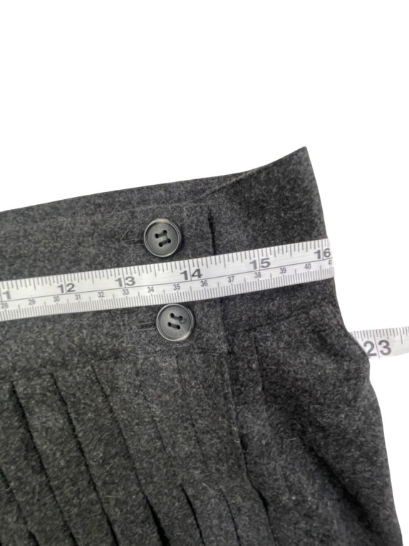 Pennyblack Gonna midi plissettata grigia da donna M