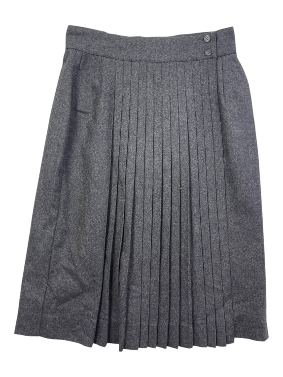 Pennyblack Gonna midi plissettata grigia da donna M
