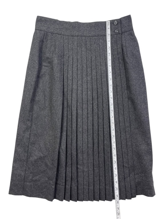 Pennyblack Gonna midi plissettata grigia da donna M