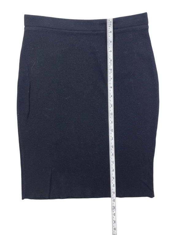 Pennyblack Gonna lavorata a maglia nera da donna M