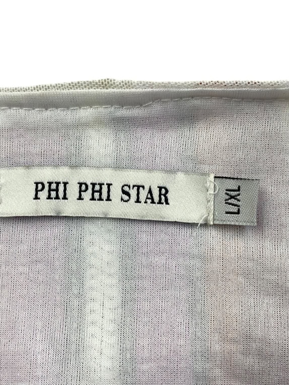 PHI PHI STAR SEQUINED DRESS MULTICOLOR WOMEN'S L/XL
