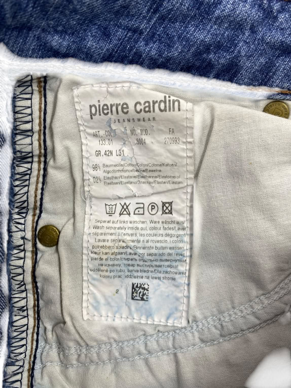 Pierre Cardin Denim Pants Vintage Classic No Logo Blue Women’s S