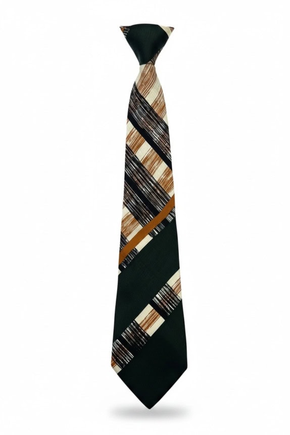 PIERRE CARDIN ΓΡΑΒΑΤΑ RETRO ΣΚΟΥΡΟ ΠΡΑΣΙΝΗ ΑΝΤΡΙΚΟ PRE OWNED