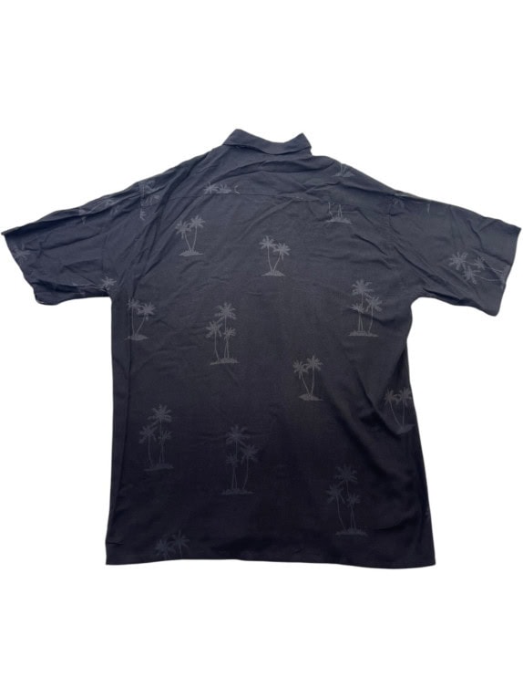 PIERRE CARDIN ΚΟΝΤΟΜΑΝΙΚΟ ΠΟΥΚΑΜΙΣΟ GRAPHIC FADED BLACK ΑΝΤΡΙΚΟ PRE OWNED L