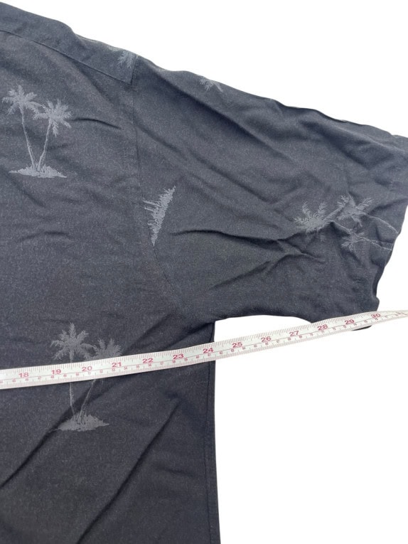 PIERRE CARDIN ΚΟΝΤΟΜΑΝΙΚΟ ΠΟΥΚΑΜΙΣΟ GRAPHIC FADED BLACK ΑΝΤΡΙΚΟ PRE OWNED L