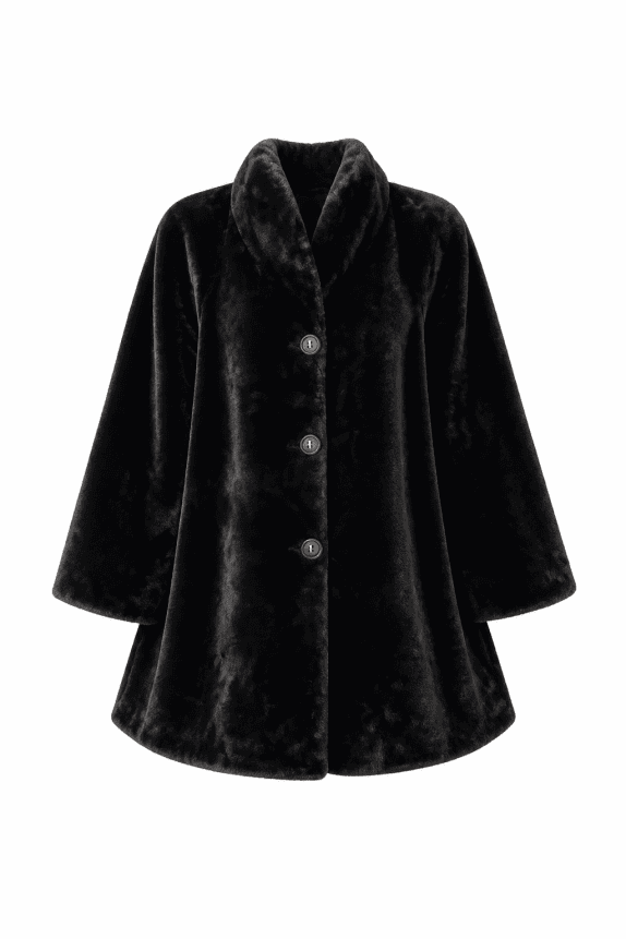 1990s PIERRE CARDIN ΠΑΛΤΟ VINTAGE ΜΑΥΡΟ ΓΥΝΑΙΚΕΙΟ PRE OWNED L