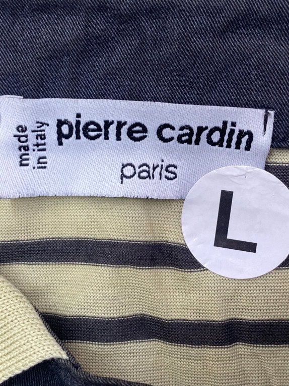 PIERRE CARDIN ΠΟΛΟ ΜΠΛΟΥΖΑ ΡΙΓΕ ΜΠΕΖ ΑΝΤΡΙΚΟ PRE OWNED L