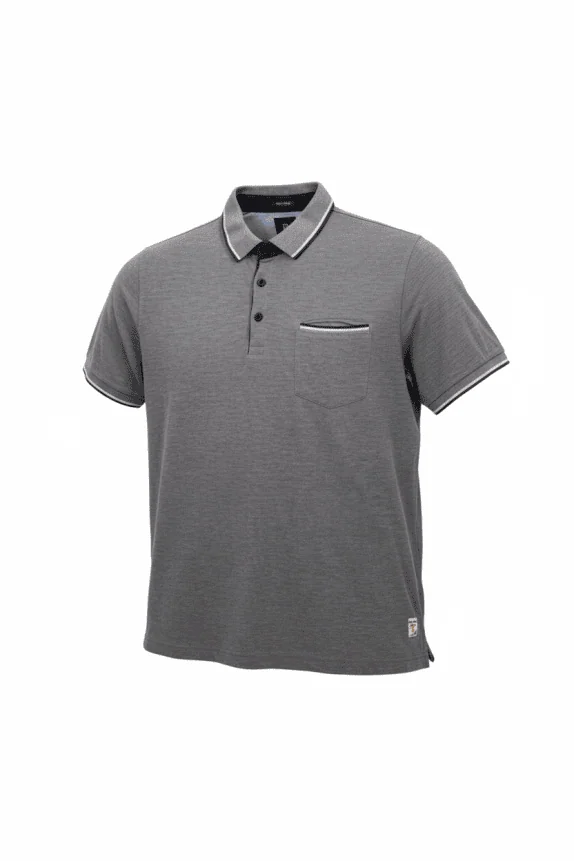 PIERRE CARDIN POLO SHIRT PIMA COTTON ΓΚΡΙ ΑΝΔΡΙΚΟ L-XL