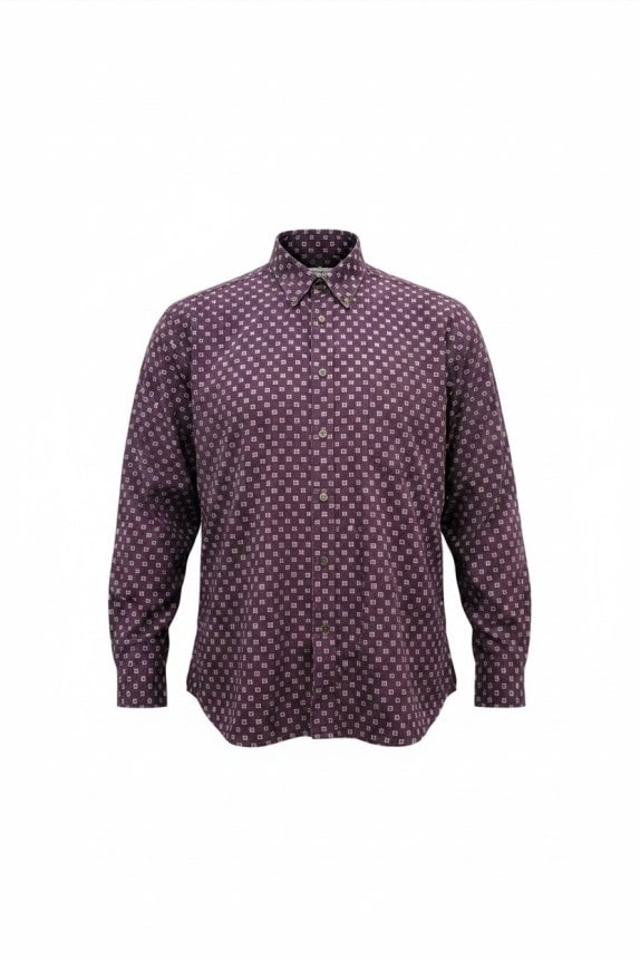 PIERRE CARDIN ΠΟΥΚΑΜΙΣΟ ΚΛΑΣΙΚΟ ΜΩΒ ΑΝΤΡΙΚΟ PRE OWNED L