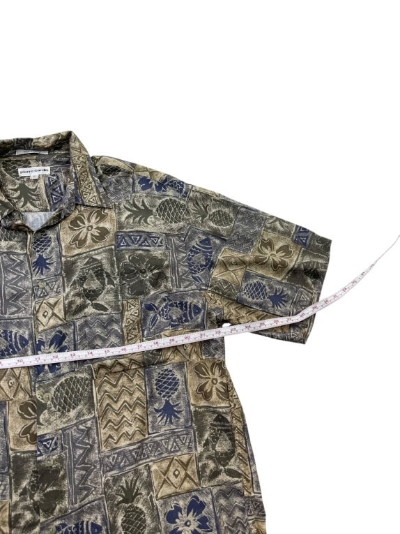 PIERRE CARDIN ΠΟΥΚΑΜΙΣΟ RETRO ΠΟΛΥΧΡΩΜΟ ΑΝΤΡΙΚΟ PRE OWNED L