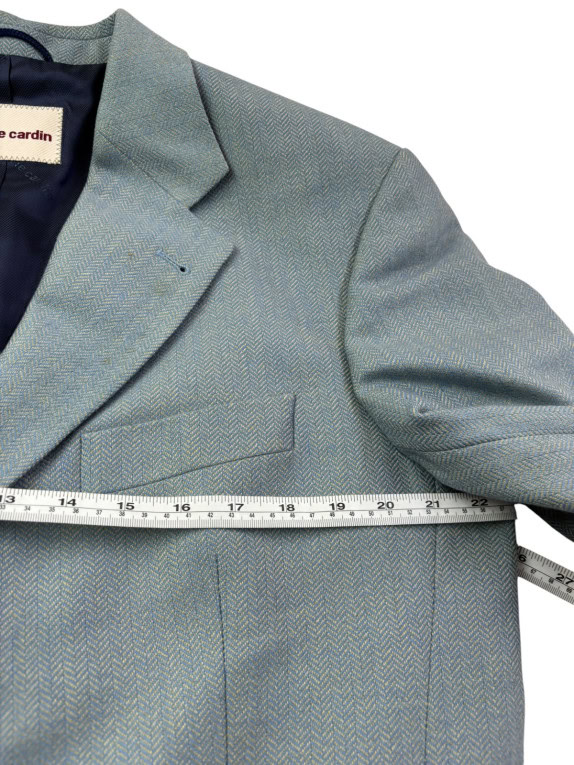 PIERRE CARDIN ΣΑΚΑΚΙ ΚΛΑΣΙΚΟ ΓΑΛΑΖΙΟ ΑΝΤΡΙΚΟ PRE OWNED L