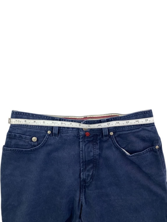 PIERRE CARDIN JEANS CLASSIC WASHED BLUE MENS PRE OWNED M