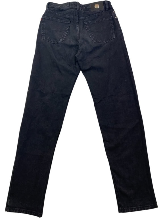 PIERRE CARDIN JEANS WASHED BLACK MEN PRE OWNED M
